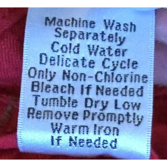 Cabi Womens SZ M Jacket coat Red Belted Pockets Long Sleeve cotton Full Zip Up‎ - Picture 7 of 8